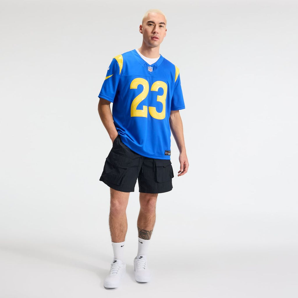 Los Angeles Rams Kyren Williams Nike Vapor F.U.S.E. Stitched Limited Jersey - White