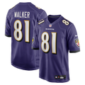 Baltimore Ravens Devontez Walker Nike Team Game Jersey - Purple