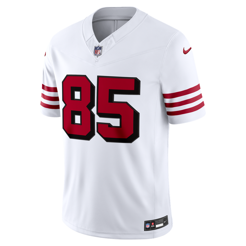 San Francisco 49ers George Kittle Nike Team Vapor F.U.S.E. Stitched Limited Jersey - Scarlet