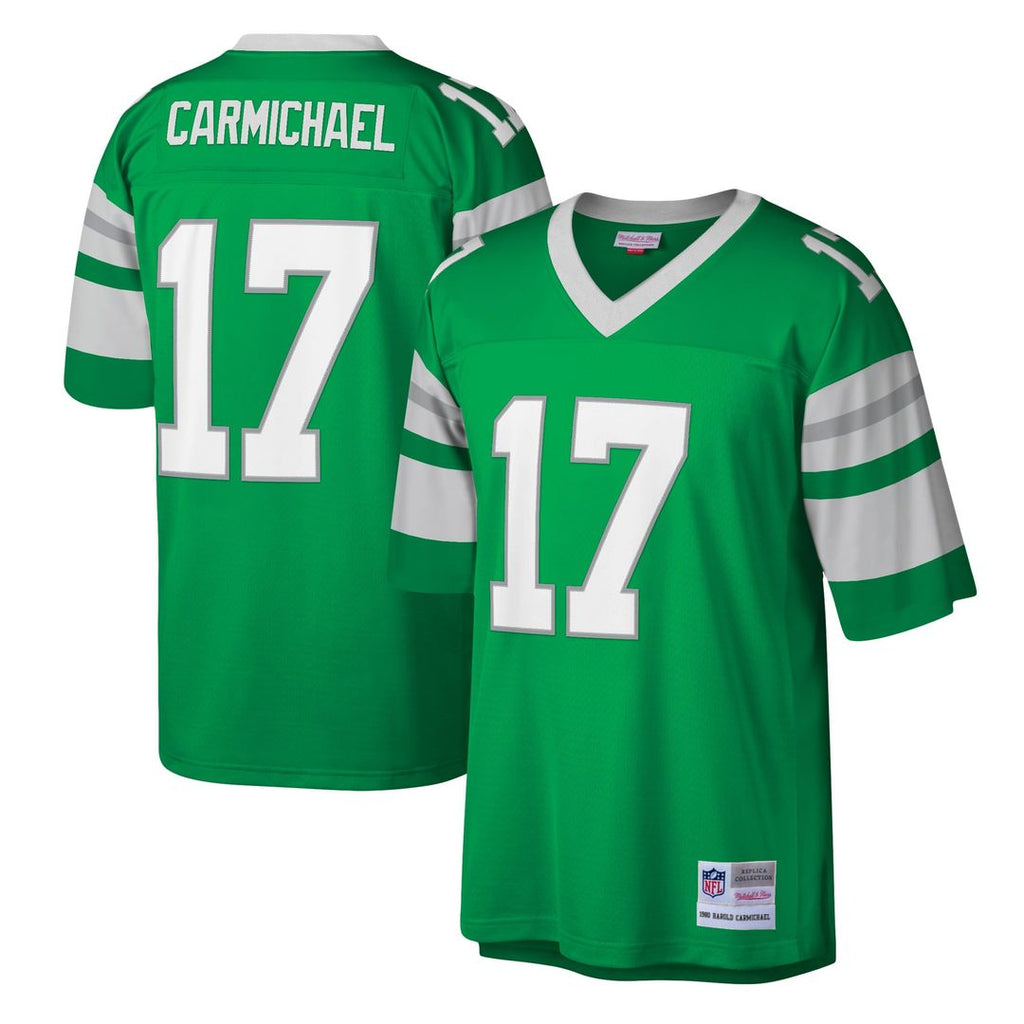 Philadelphia Eagles Harold Carmichael Mitchell & Ness Legacy Replica Jersey - Kelly Green