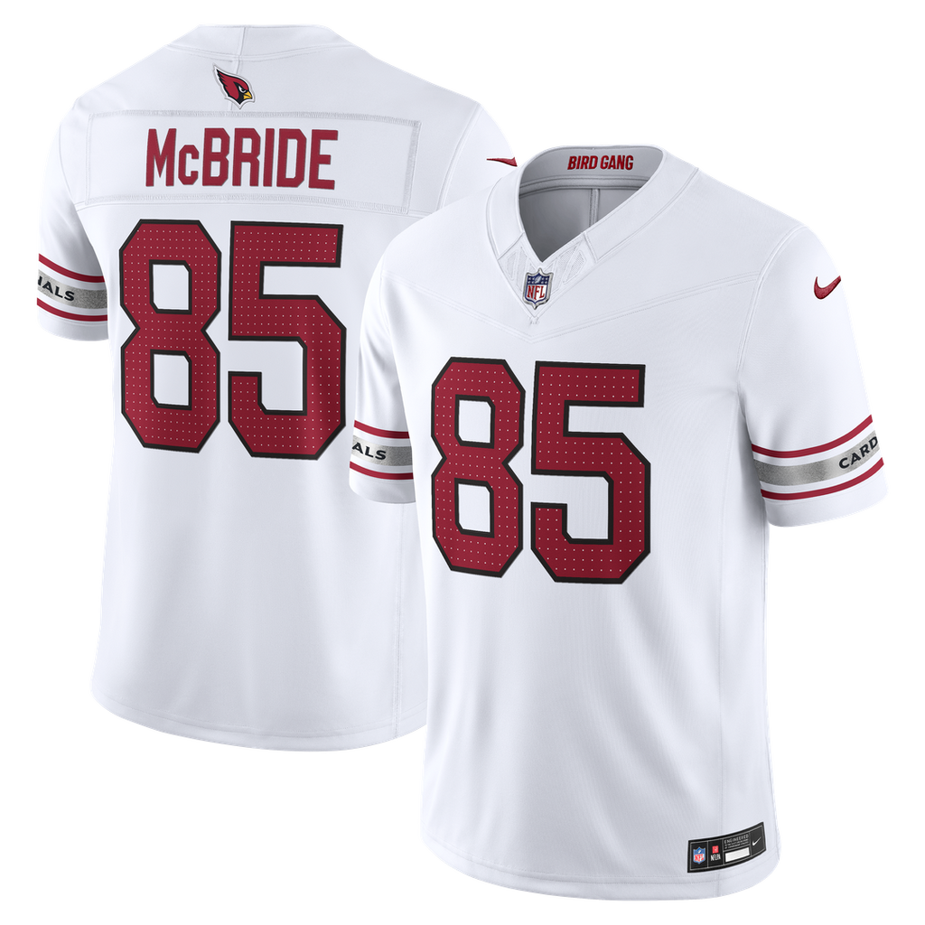 Arizona Cardinals Trey McBride Nike Vapor F.U.S.E. Stitched Limited Jersey - White