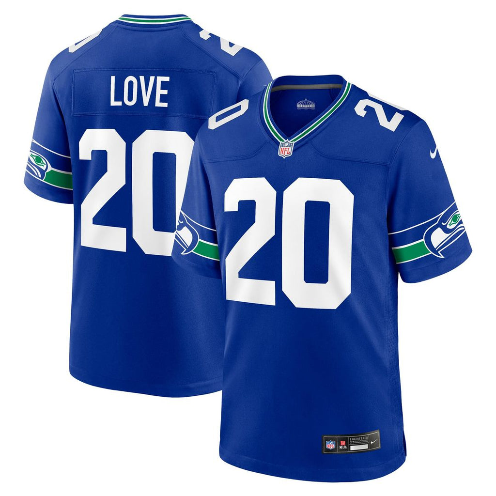 Seattle Seahawks Julian Love Nike Alternate Game Jersey - Royal