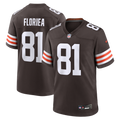 Cleveland Browns Luke Floriea Nike Team Game Jersey - Brown