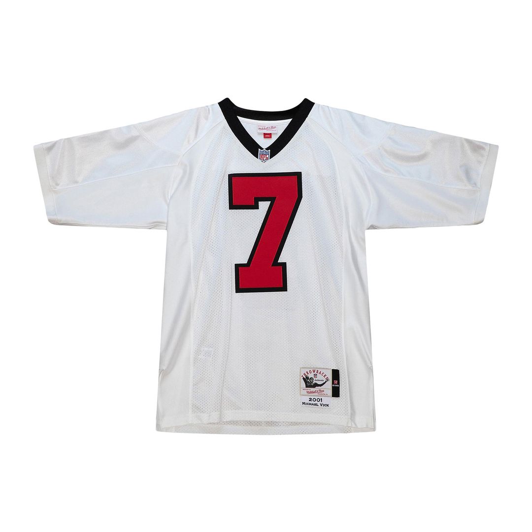 Atlanta Falcons 2003 Michael Vick Mitchell & Ness Authentic Throwback Retired Player Jersey - Red