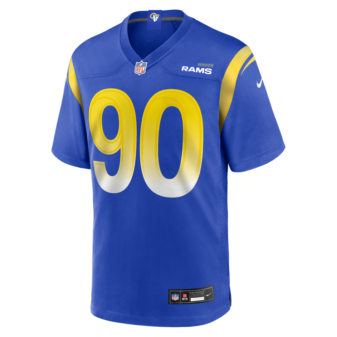 Los Angeles Rams Tyler Davis Nike Team Game Jersey - Royal