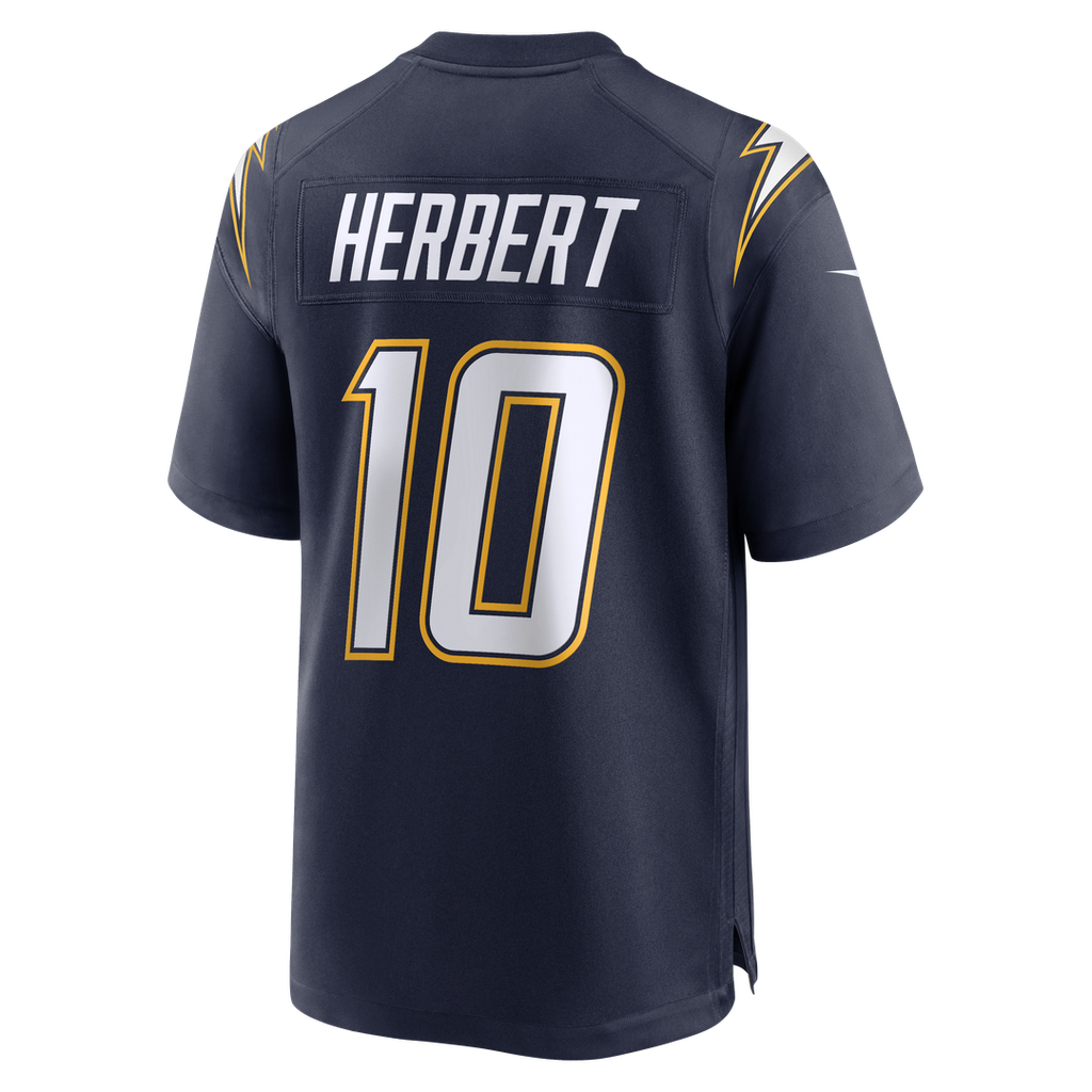 Los Angeles Chargers Justin Herbert Nike Player Game Jersey - Powder Blue