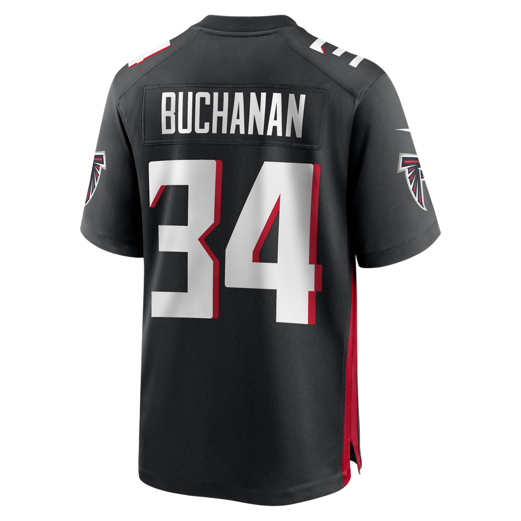 Atlanta Falcons Ray Buchanan Nike Game Retired Player Jersey - Black
