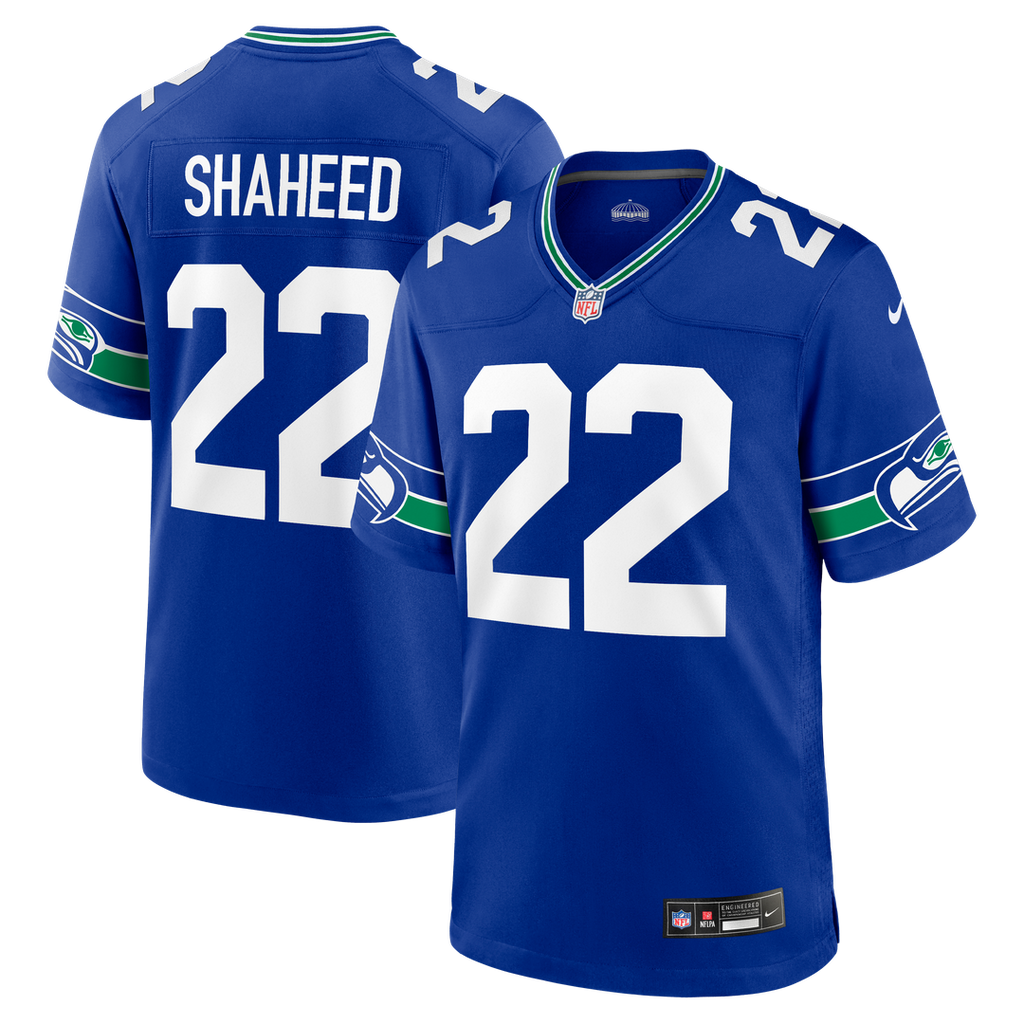Seattle Seahawks Rashid Shaheed Nike Alternate Game Jersey - Royal