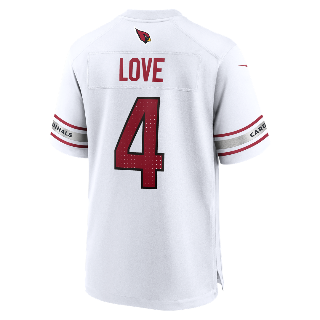 Arizona Cardinals Jeremiyah Love Nike Game Player Jersey - White
