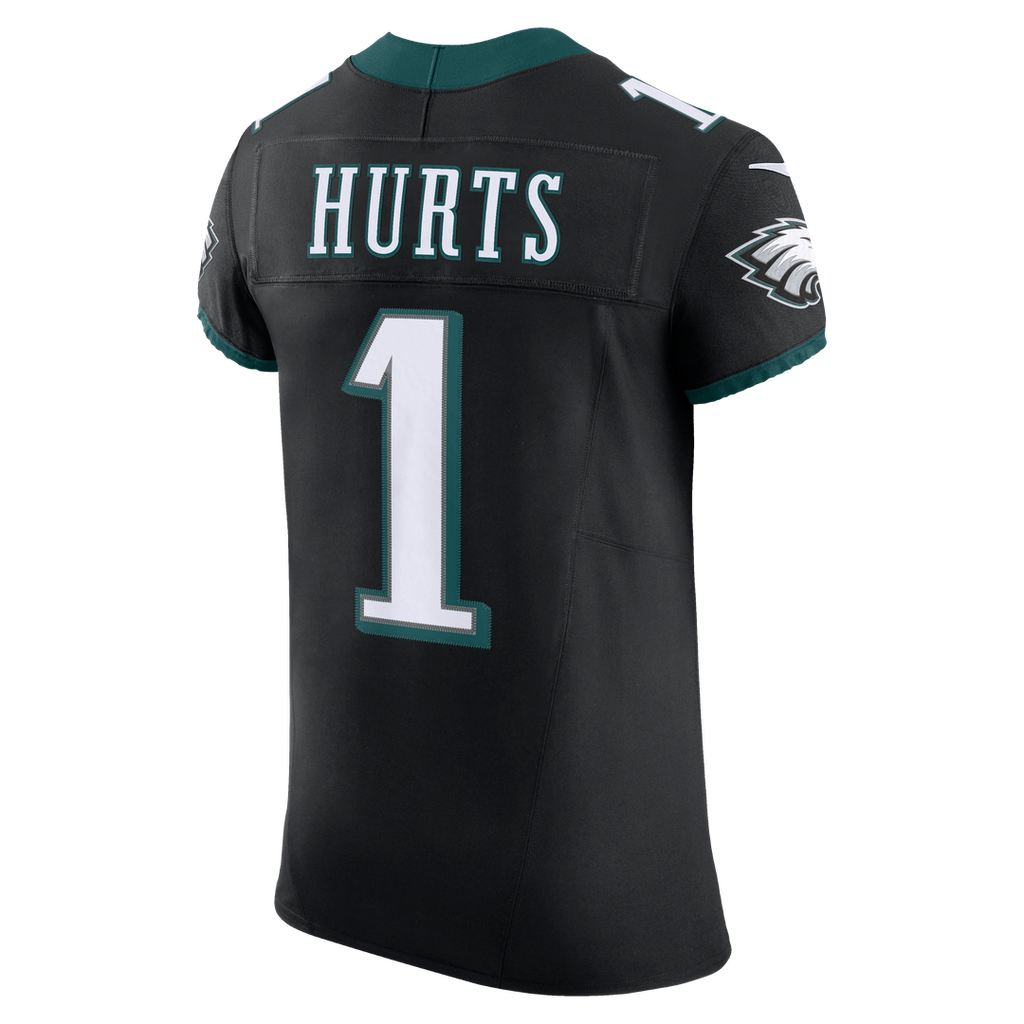 Philadelphia Eagles Jalen Hurts Nike Alternate Vapor F.U.S.E. Elite Jersey - Black