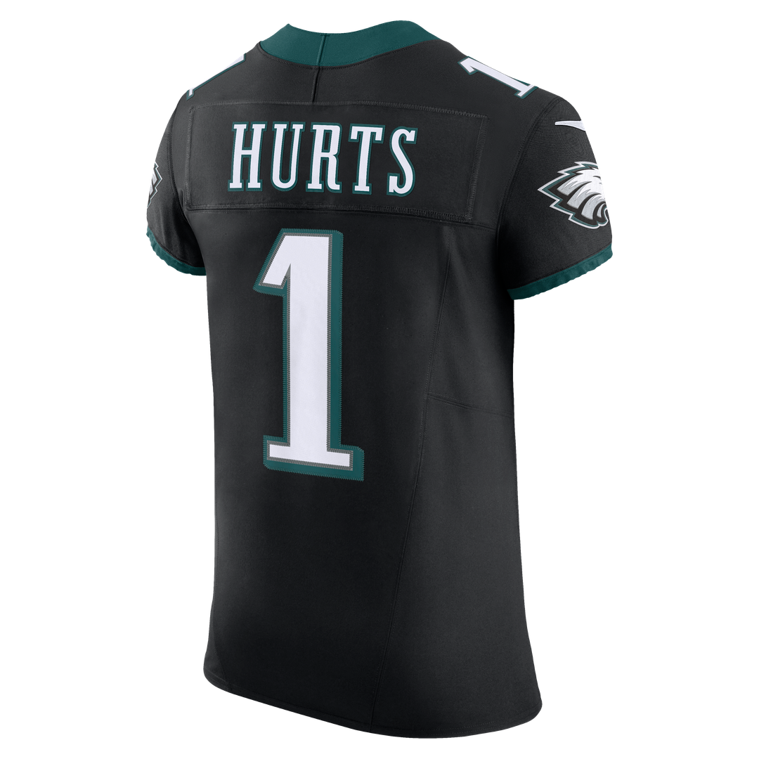 Philadelphia Eagles Jalen Hurts Nike Alternate Vapor F.U.S.E. Elite Jersey - Black