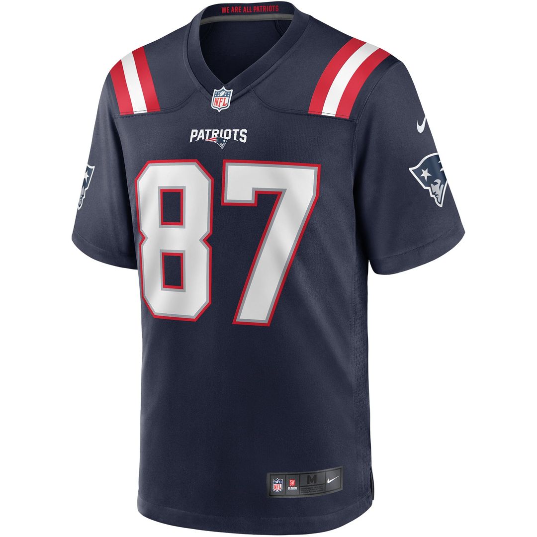 New England Patriots Ben Coates Nike Game Retired Player Jersey - Navy