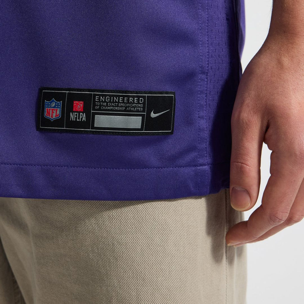 Minnesota Vikings T.J. Hockenson Nike Classic Player Game Jersey - Purple