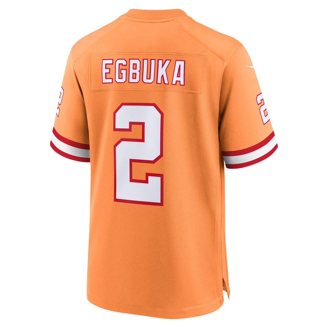 Tampa Bay Buccaneers Emeka Egbuka Nike Team Game Jersey - Red
