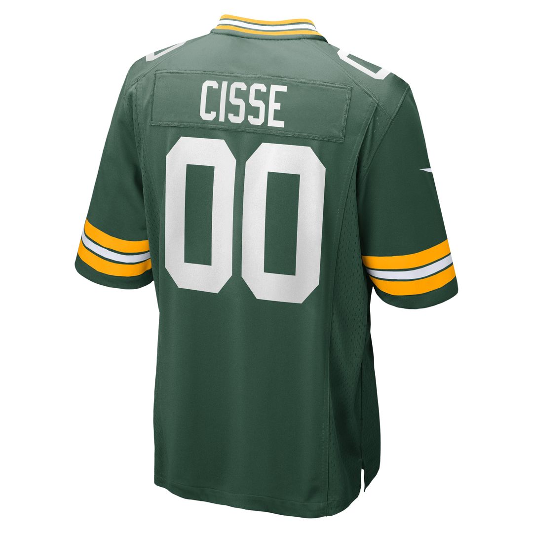 Green Bay Packers Brandon Cisse Nike Game Jersey - Green