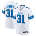 Detroit Lions Kerby Joseph Nike Game Jersey - White