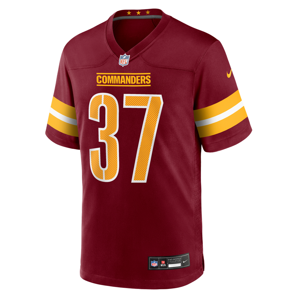 Washington Commanders Car'lin Vigers Nike Team Game Jersey - Burgundy