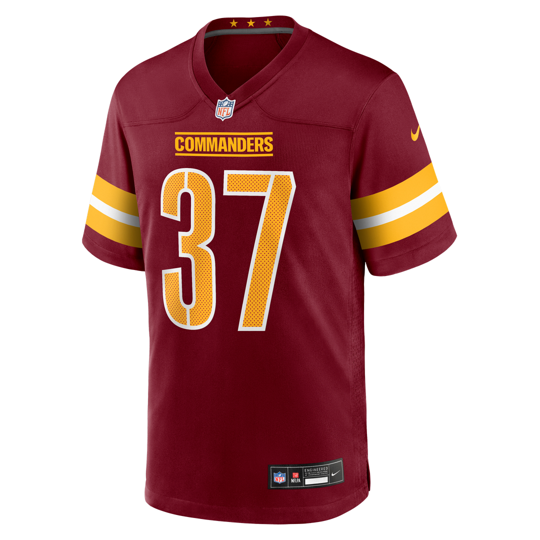 Washington Commanders Car'lin Vigers Nike Team Game Jersey - Burgundy