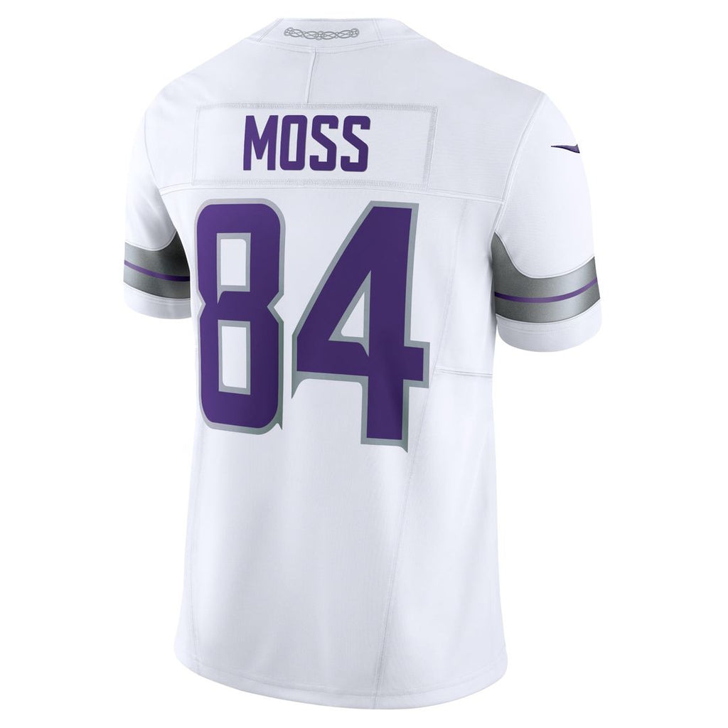Minnesota Vikings Randy Moss Nike Alternate Vapor F.U.S.E. Retired Player Limited Jersey - White