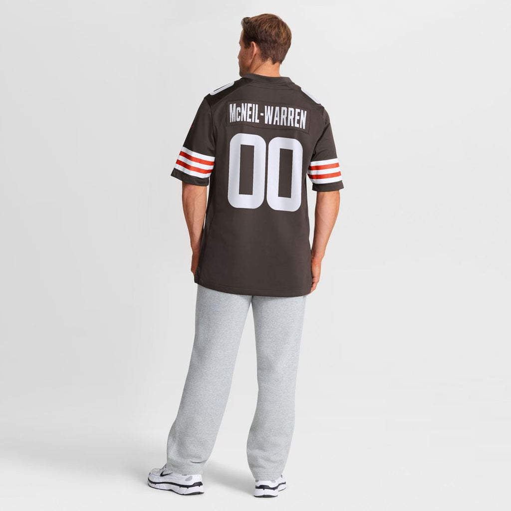 Cleveland Browns Emmanuel McNeil-Warren Nike Game Jersey - Brown