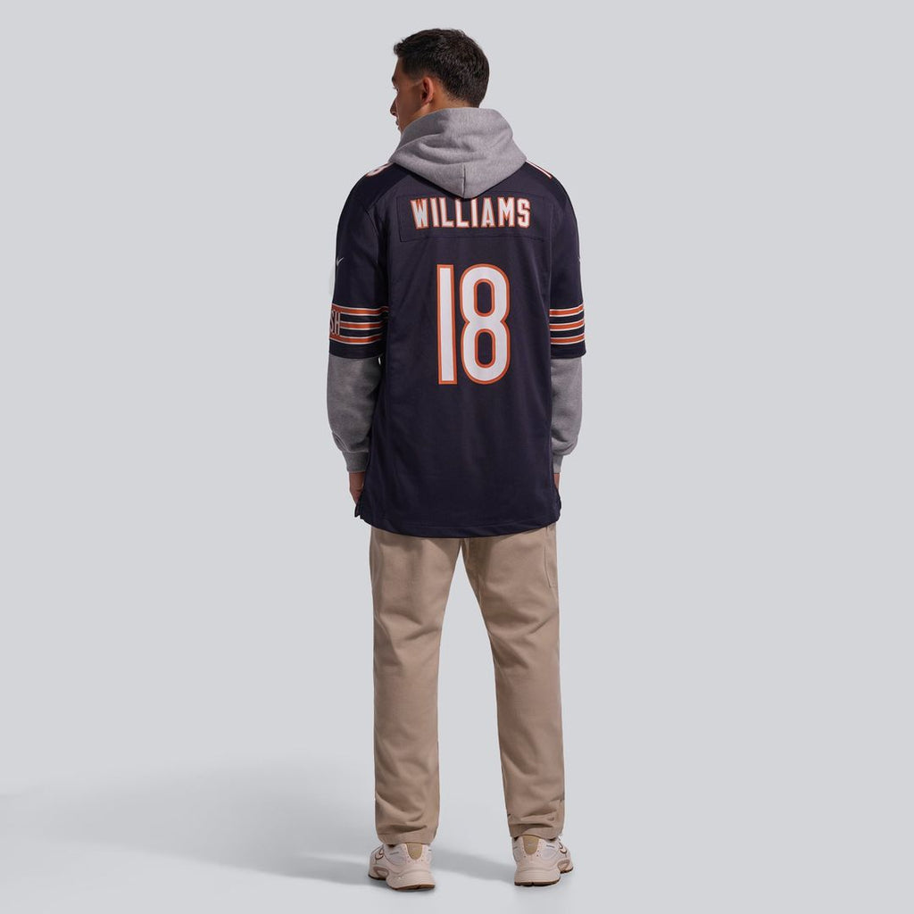 Chicago Bears Caleb Williams Nike First Round Pick Player Game Jersey - White
