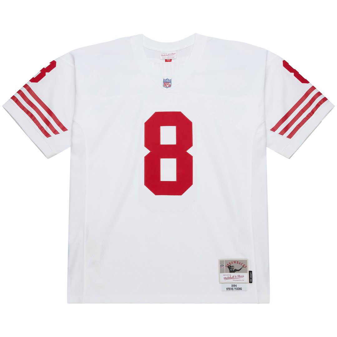 San Francisco 49ers Steve Young Mitchell & Ness 1994 Legacy Replica Jersey - White
