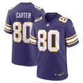 Minnesota Vikings Cris Carter Nike Retired Player Alternate Game Jersey - Purple