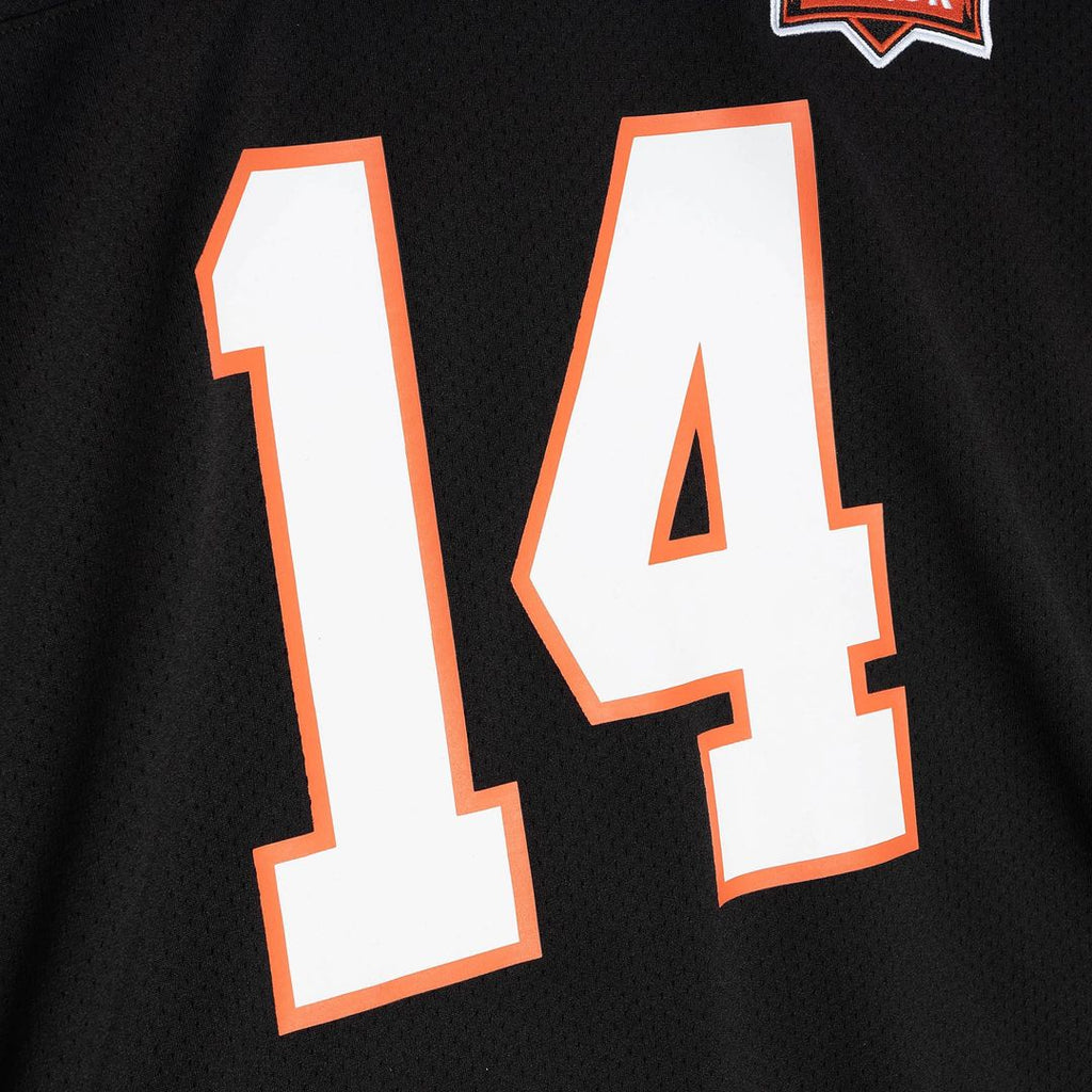 Cincinnati Bengals 1981 Ken Anderson Mitchell & Ness Authentic Throwback Retired Player Jersey - Black