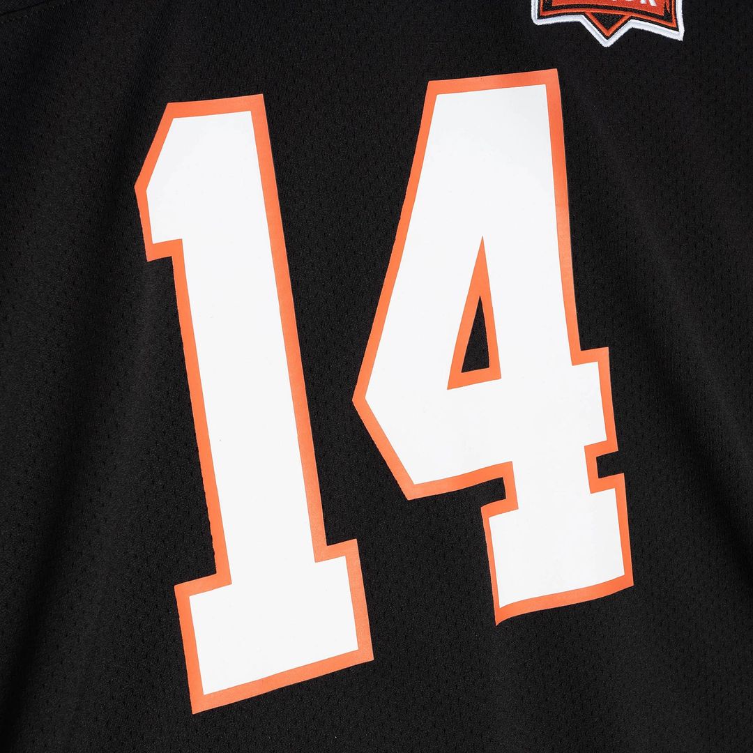 Cincinnati Bengals 1981 Ken Anderson Mitchell & Ness Authentic Throwback Retired Player Jersey - Black