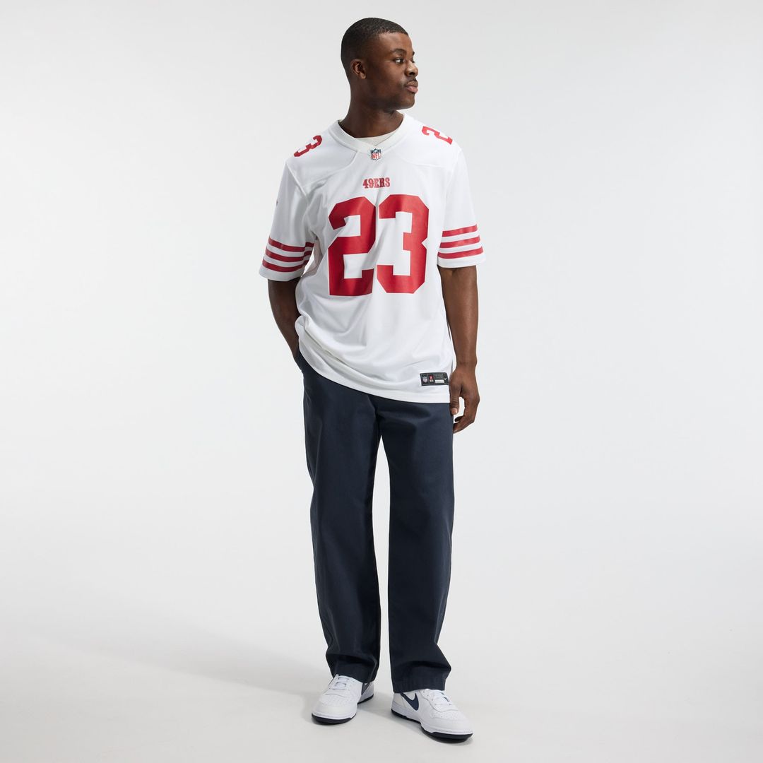 San Francisco 49ers Christian McCaffrey Nike Game Player Jersey - Scarlet