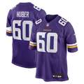 Minnesota Vikings Joe Huber Nike Team Game Jersey - Purple