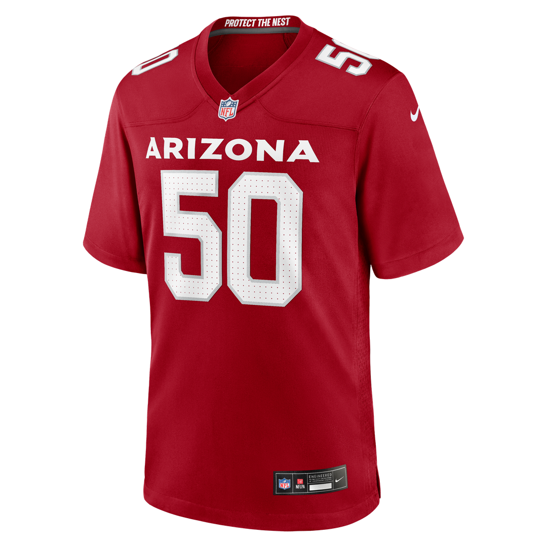 Arizona Cardinals Cody Simon Nike Team Game Jersey - Cardinal