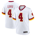 Washington Commanders Frankie Luvu Nike Game Super Bowl Era Jersey - White