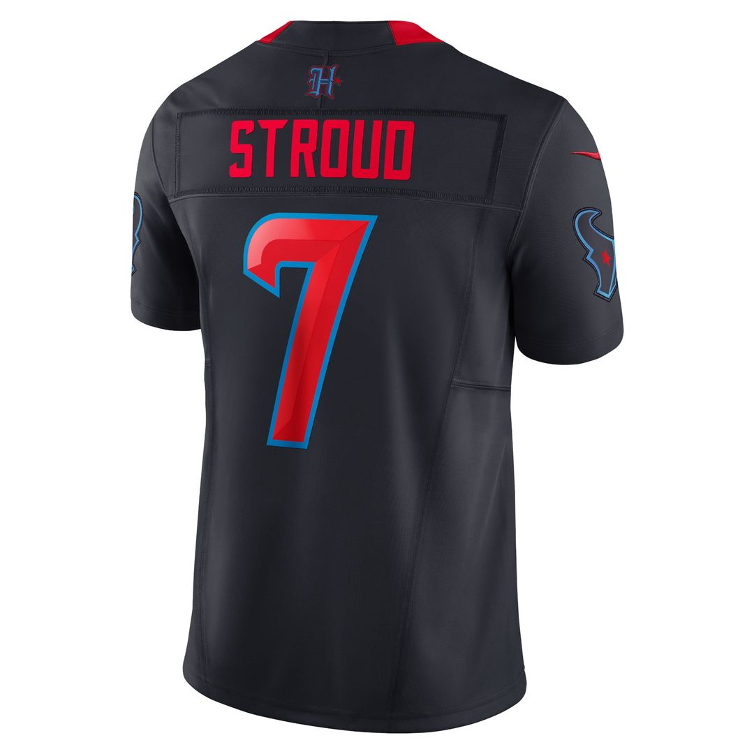 Houston Texans C.J. Stroud Nike 2nd Alternate Vapor F.U.S.E. Limited Jersey - Navy