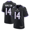 Baltimore Ravens Kyle Hamilton Nike Alternate Game Jersey - Black
