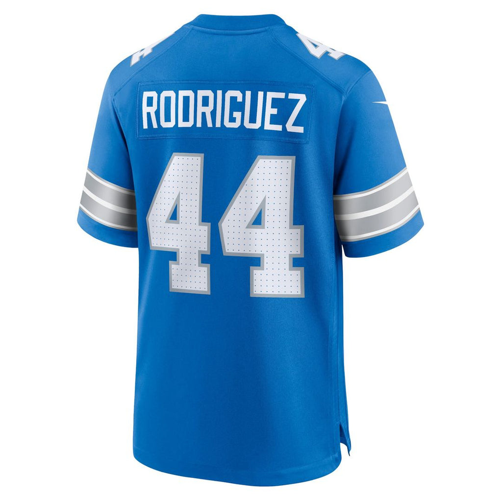 Detroit Lions Malcolm Rodriguez Nike Game Jersey - Blue