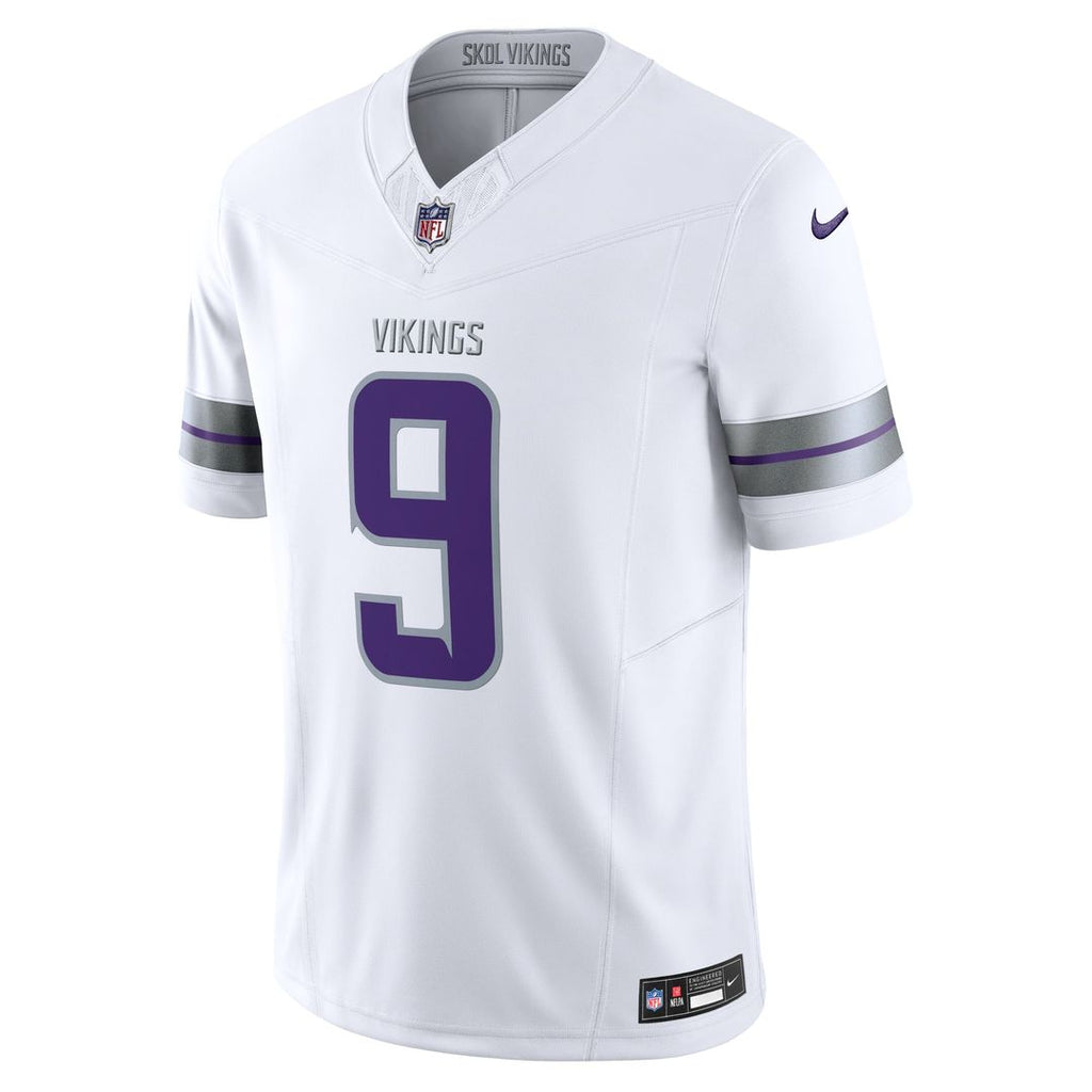 Minnesota Vikings J.J. McCarthy Nike Vapor F.U.S.E. Limited Jersey - White
