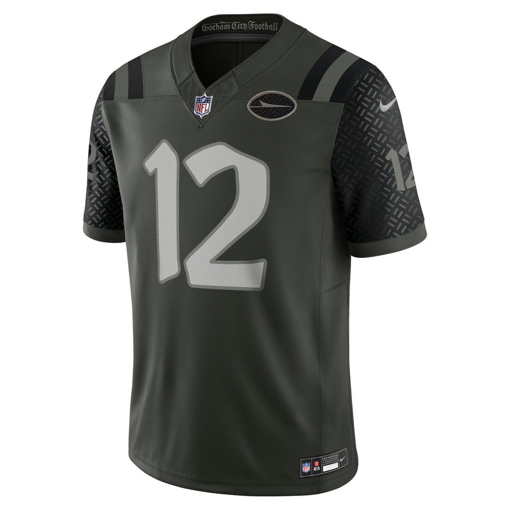 New York Jets Joe Namath Nike Rivalries Collection Stitched Limited Jersey - Green