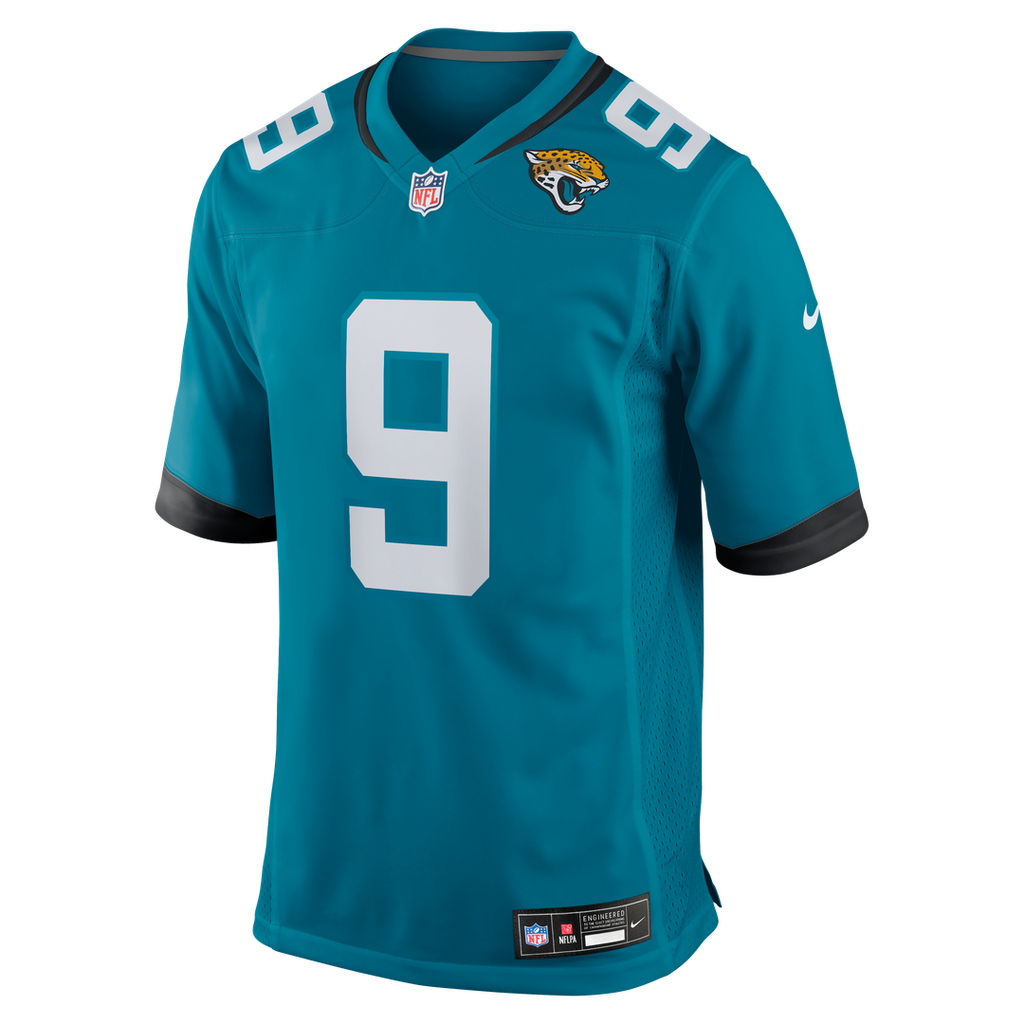 Jacksonville Jaguars Logan Cooke Nike Game Jersey - Teal