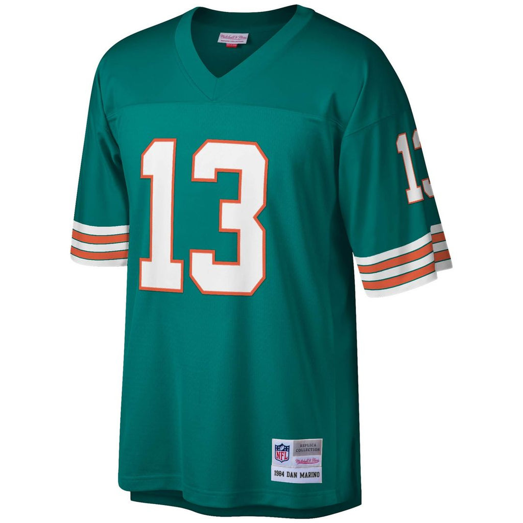 Miami Dolphins Dan Marino Mitchell & Ness Legacy Replica Jersey - Aqua