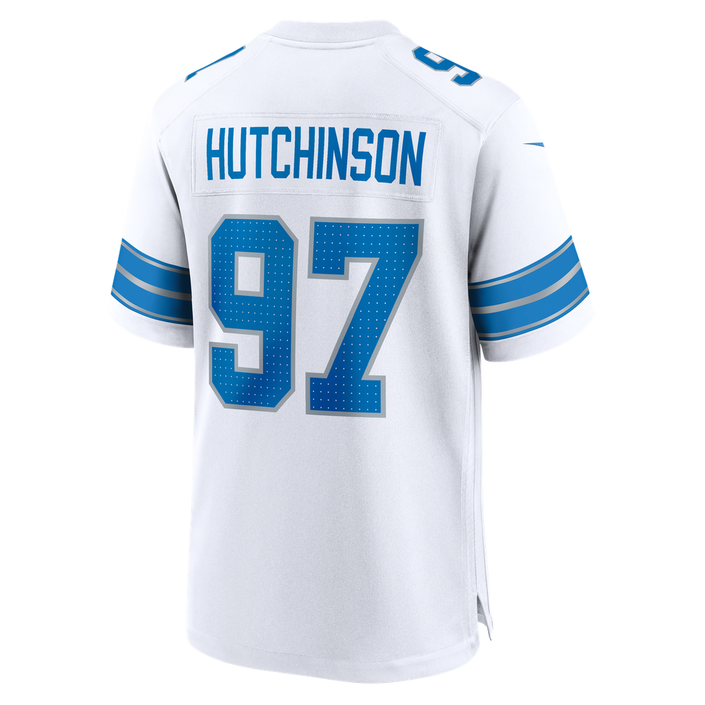 Detroit Lions Aidan Hutchinson Nike Game Jersey - White
