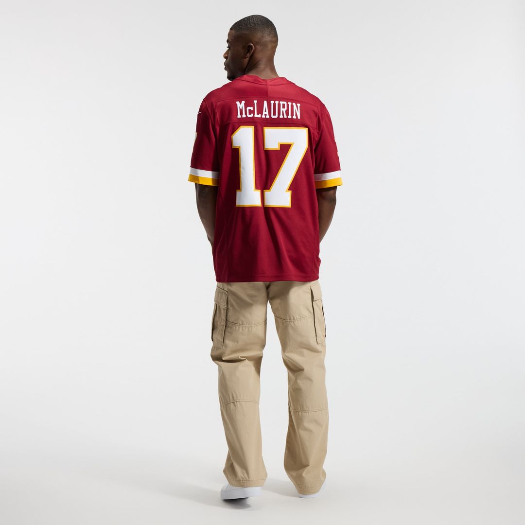 Washington Commanders Terry McLaurin Nike Team Vapor F.U.S.E. Stitched Limited Jersey - Burgundy