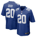 New York Giants Eric Gray Nike Team Game Jersey - Royal