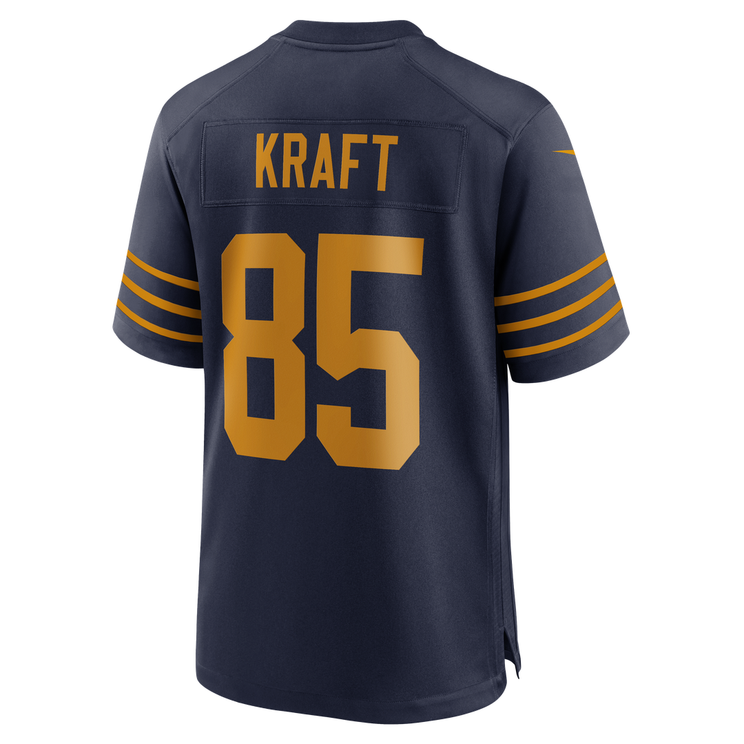 Green Bay Packers Tucker Kraft Nike Alternate Game Jersey - Navy
