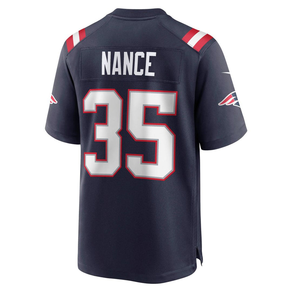 New England Patriots Jim Nance Nike Retired Player Jersey - Navy
