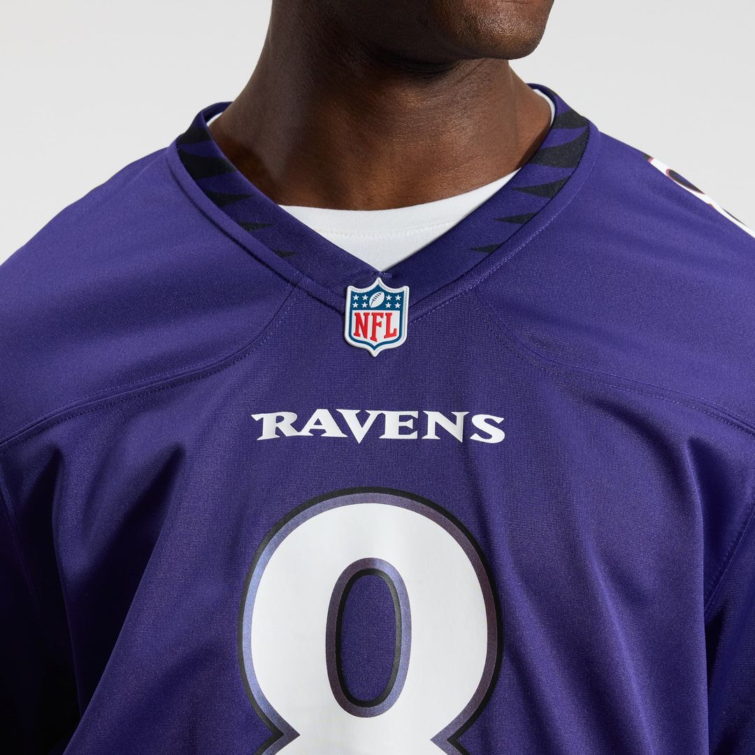 Baltimore Ravens Lamar Jackson Nike Team Game Jersey - Purple