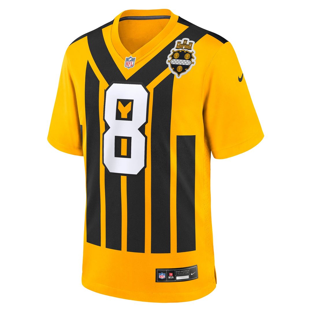 Pittsburgh Steelers Aaron Rodgers Nike Game Jersey - Black