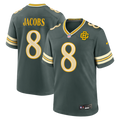 Green Bay Packers Josh Jacobs Nike 2026 Rivalries Collection Game Jersey - Green