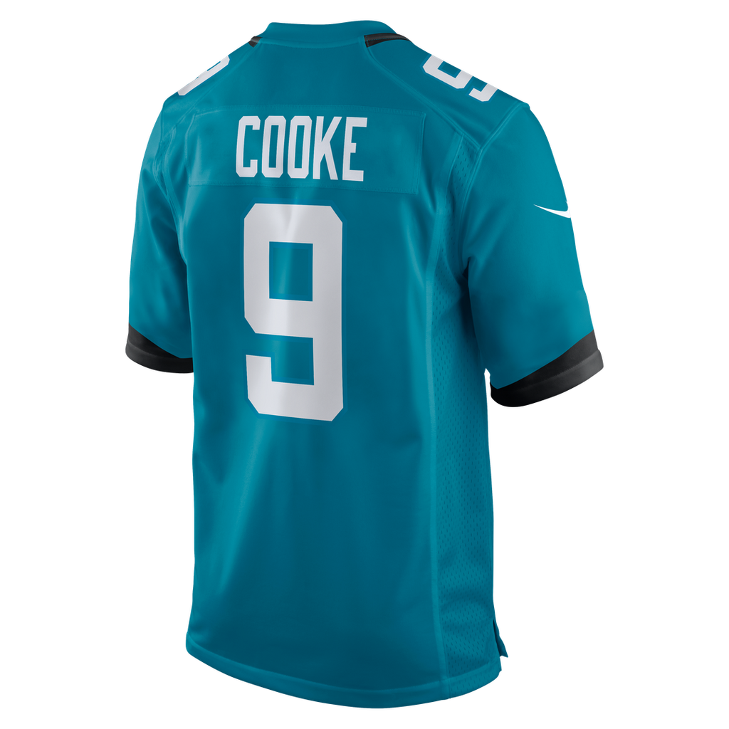 Jacksonville Jaguars Logan Cooke Nike Game Jersey - Teal