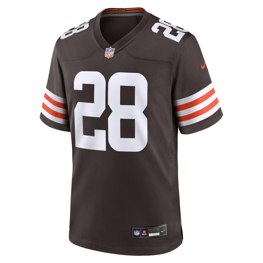 Cleveland Browns Tre Avery Nike Team Game Jersey - Brown